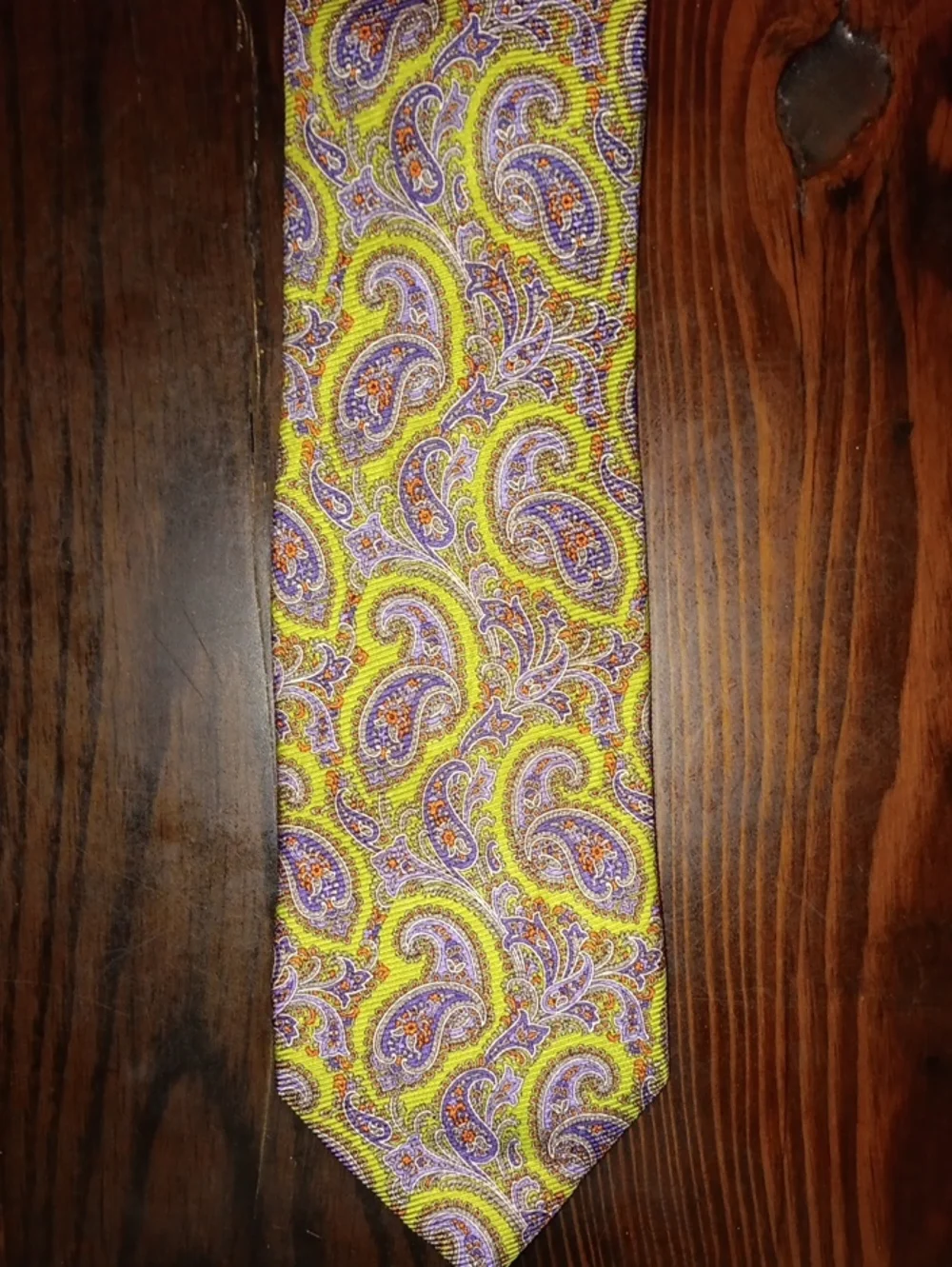 Robert Talbott silk paisley
